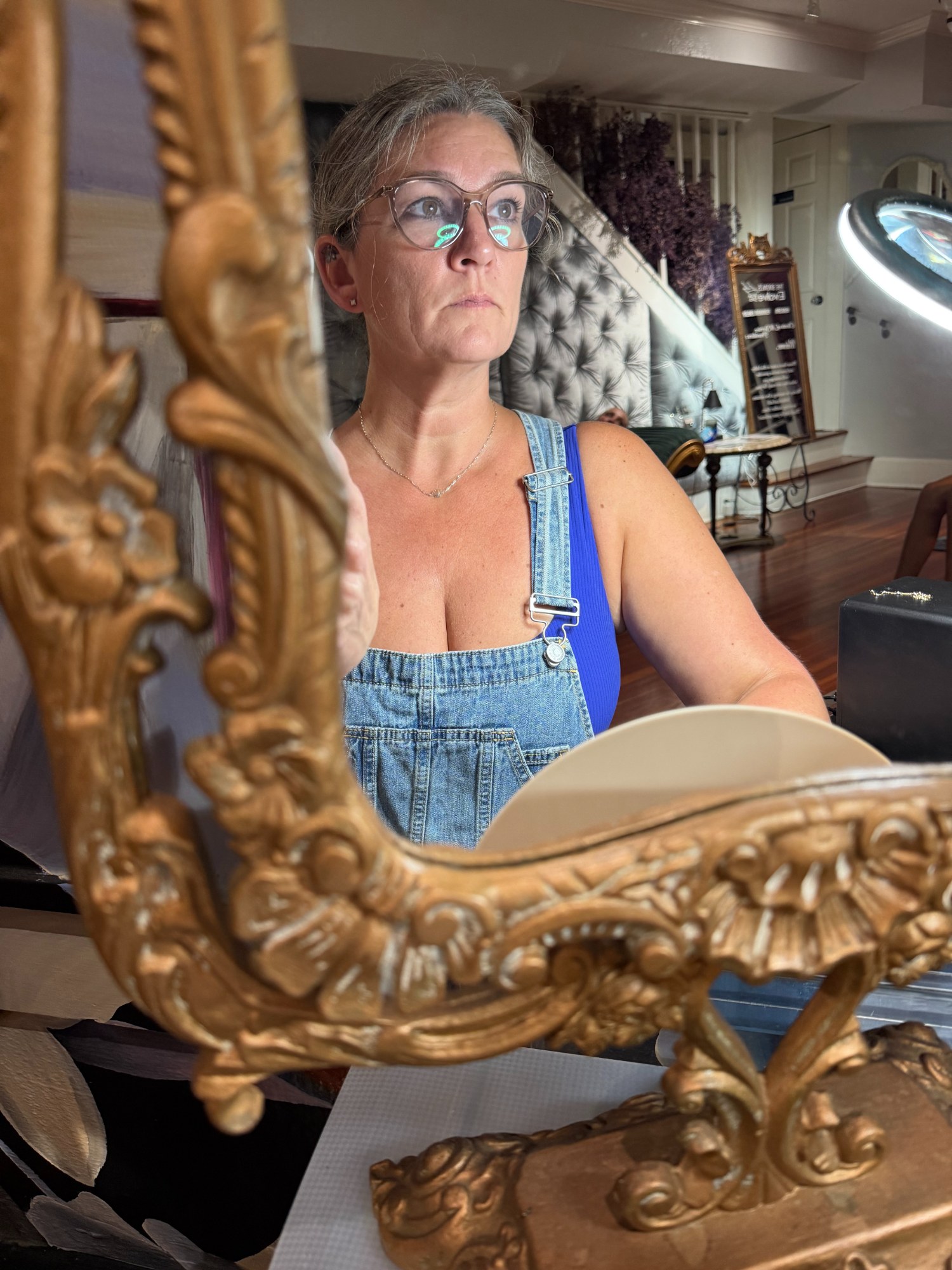 Does it ever come off? — The Bronze Lily, St. Petersburg, FL