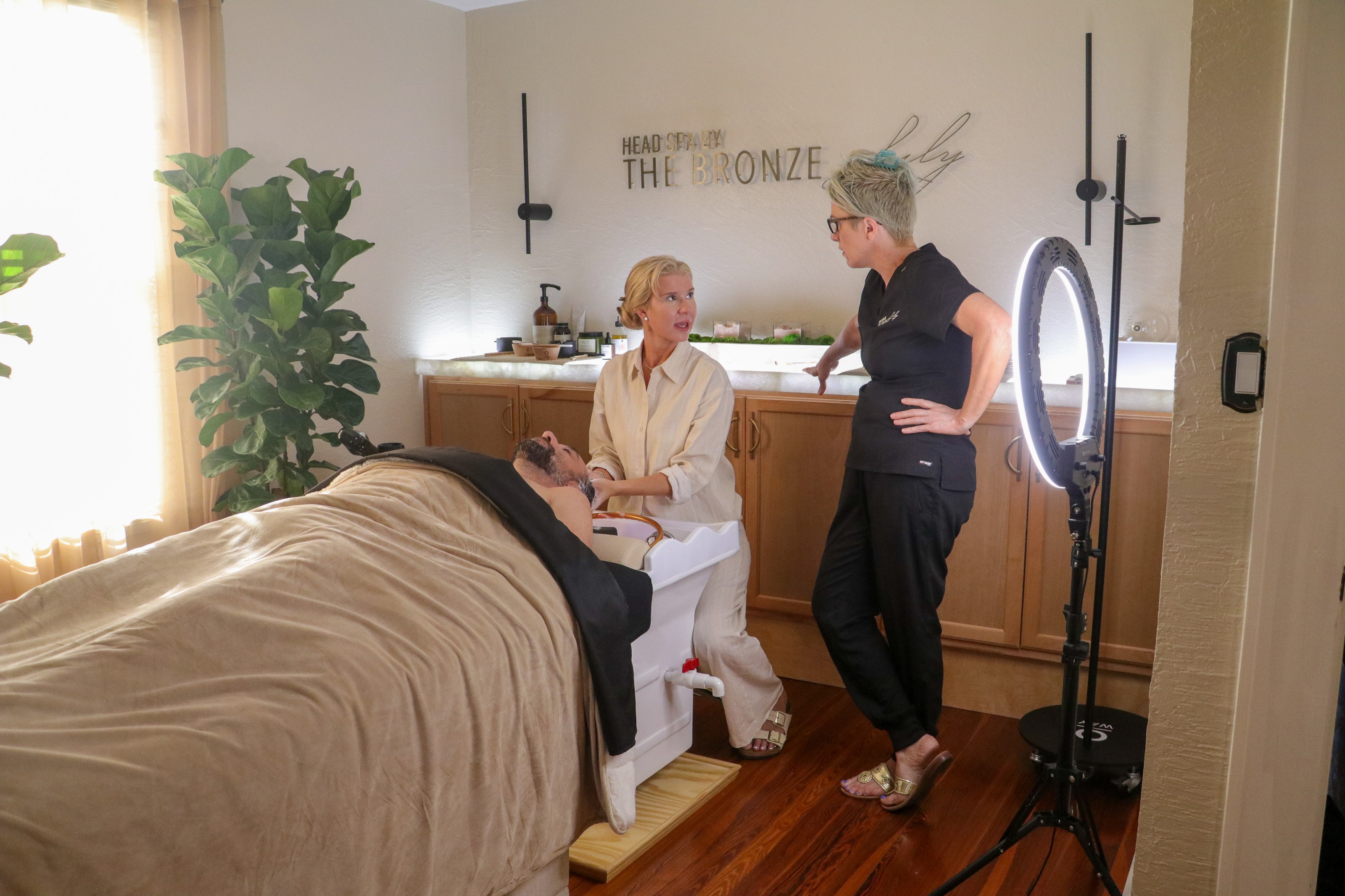 Head spa certification training — The Bronze Lily Academy, St. Petersburg, FL