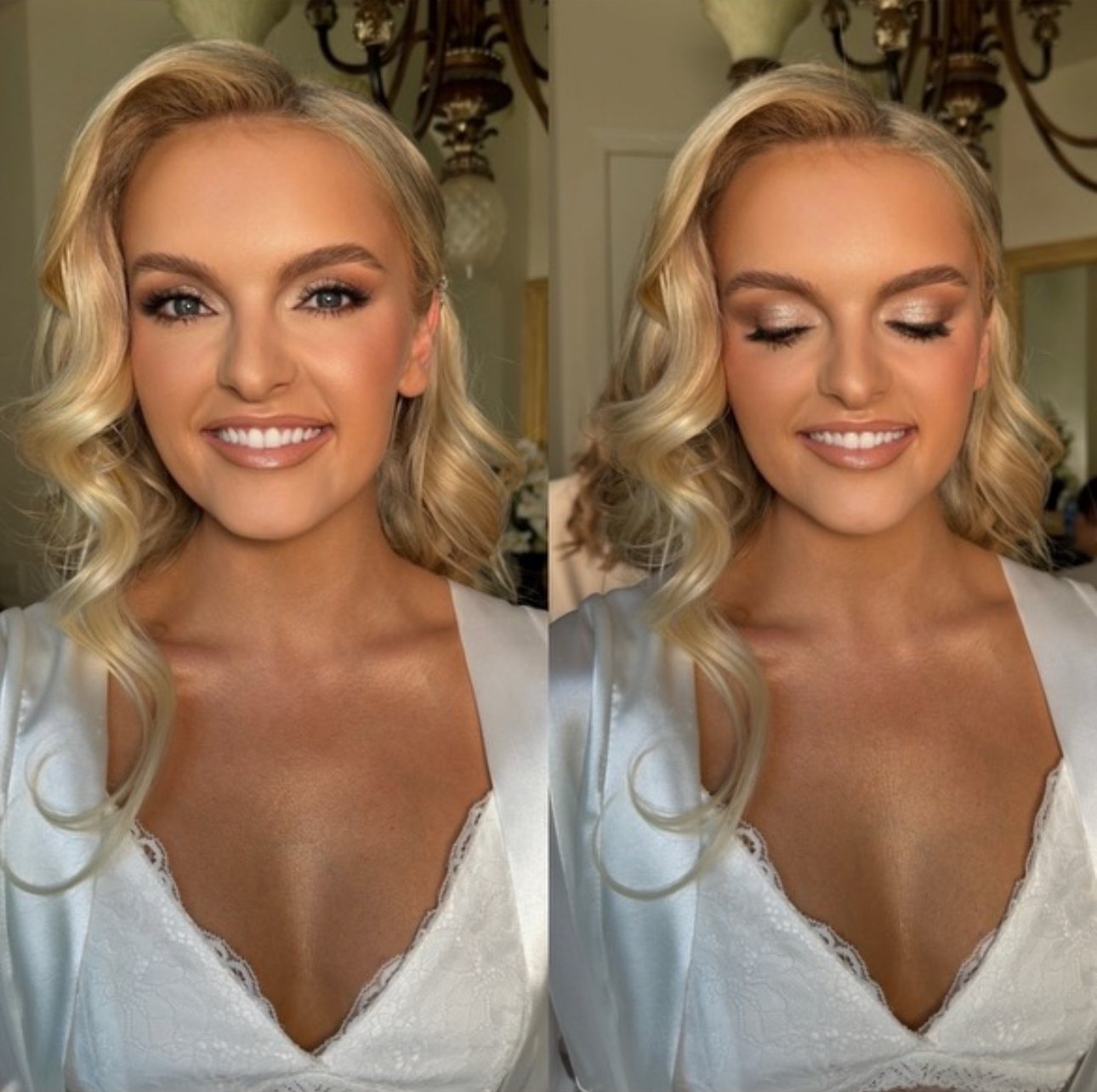 Lash close-up, pre-bachelorette glow — The Bronze Lily, St. Petersburg, FL