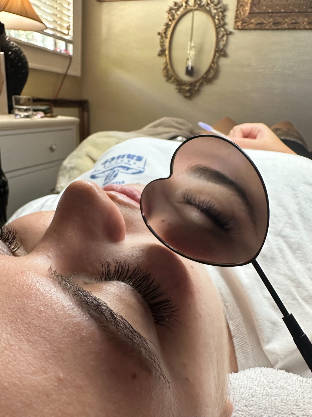 Lash extension set — client work — The Bronze Lily, St. Petersburg, FL