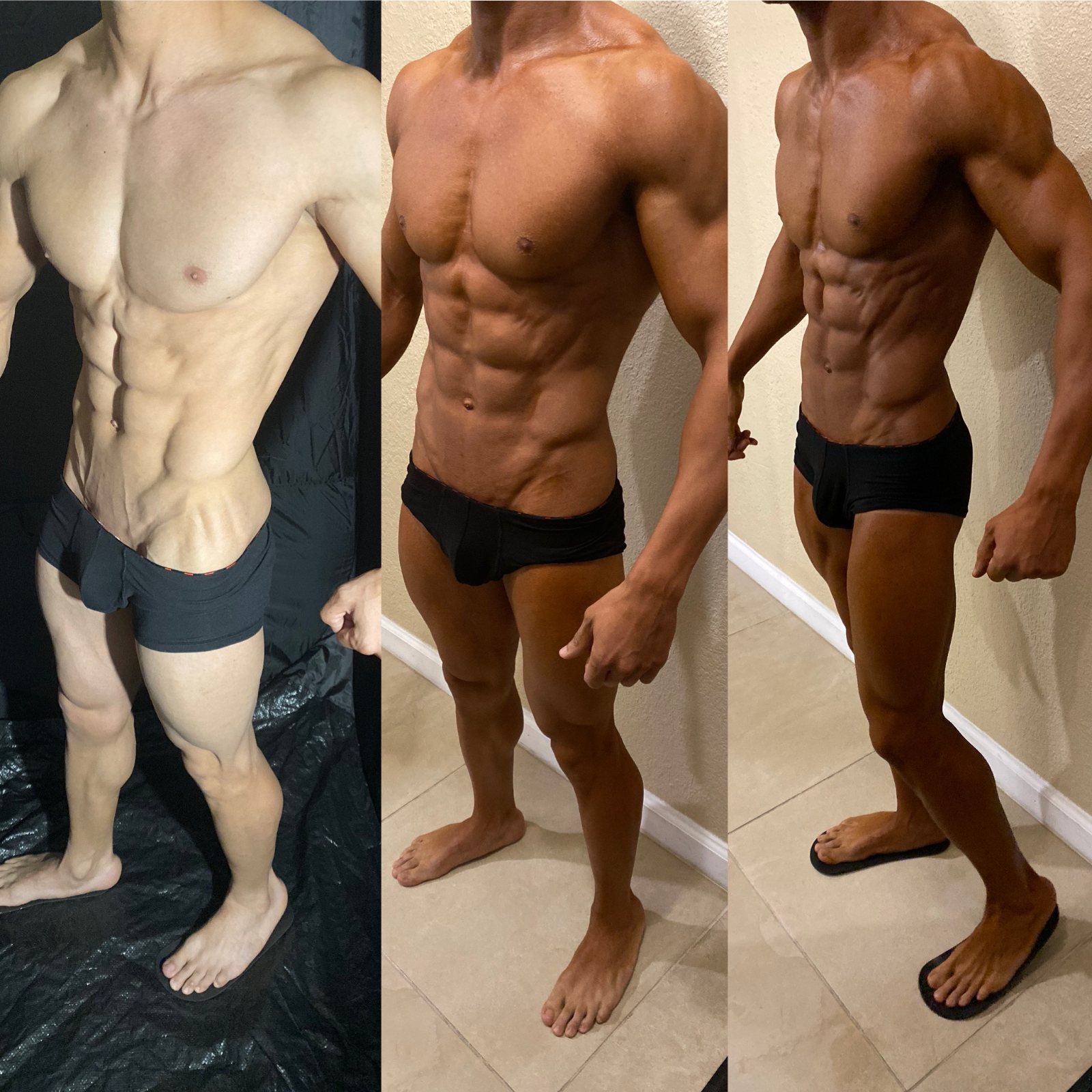 Custom airbrush spray tan result — The Bronze Lily, St. Petersburg, FL